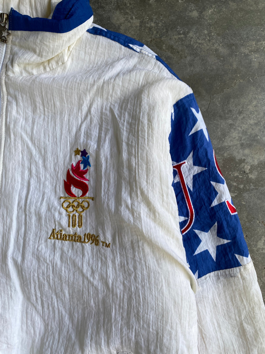 Vintage Atlanta Olympics Starter Jacket - L