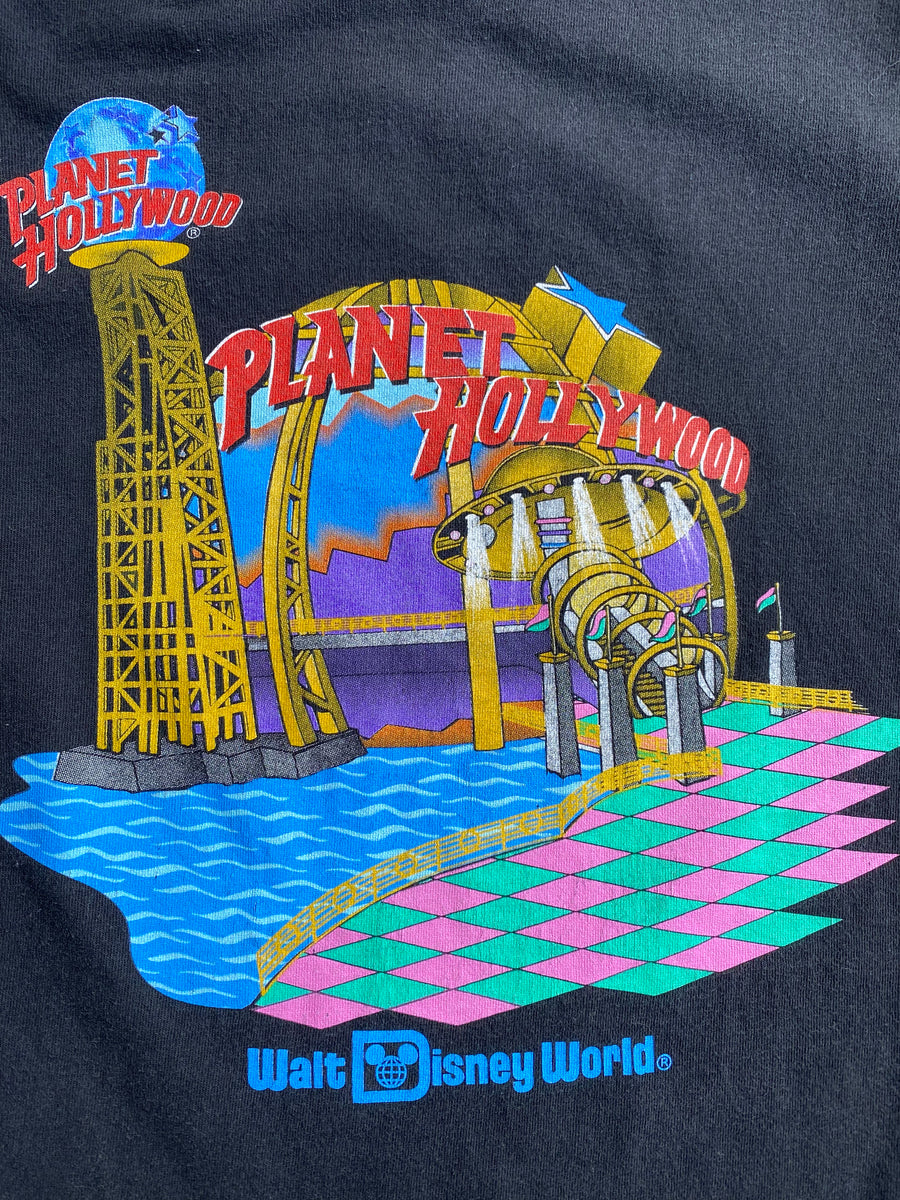 Vintage Planet Hollywood T-Shirt - L