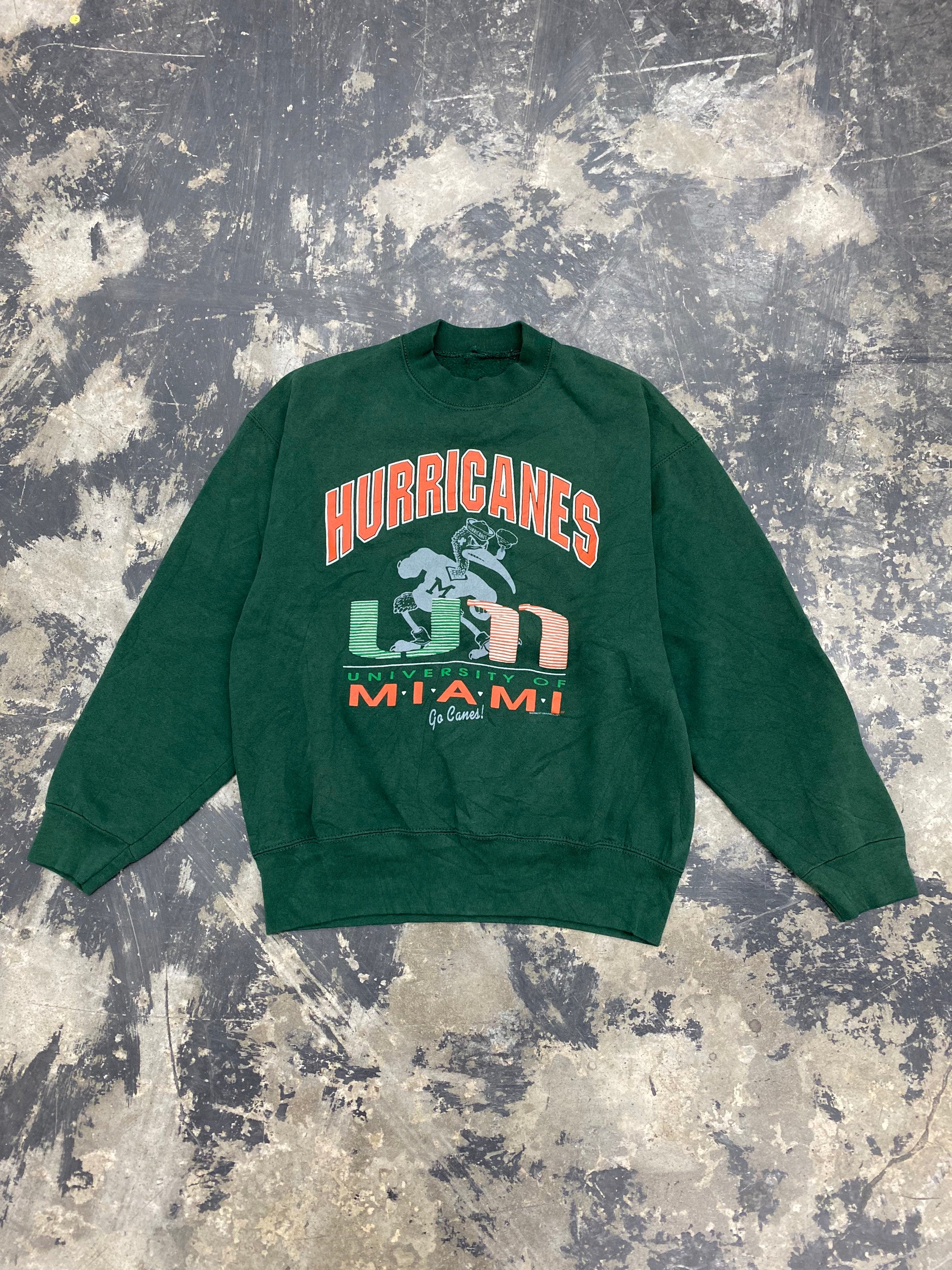 University of miami clearance crewneck