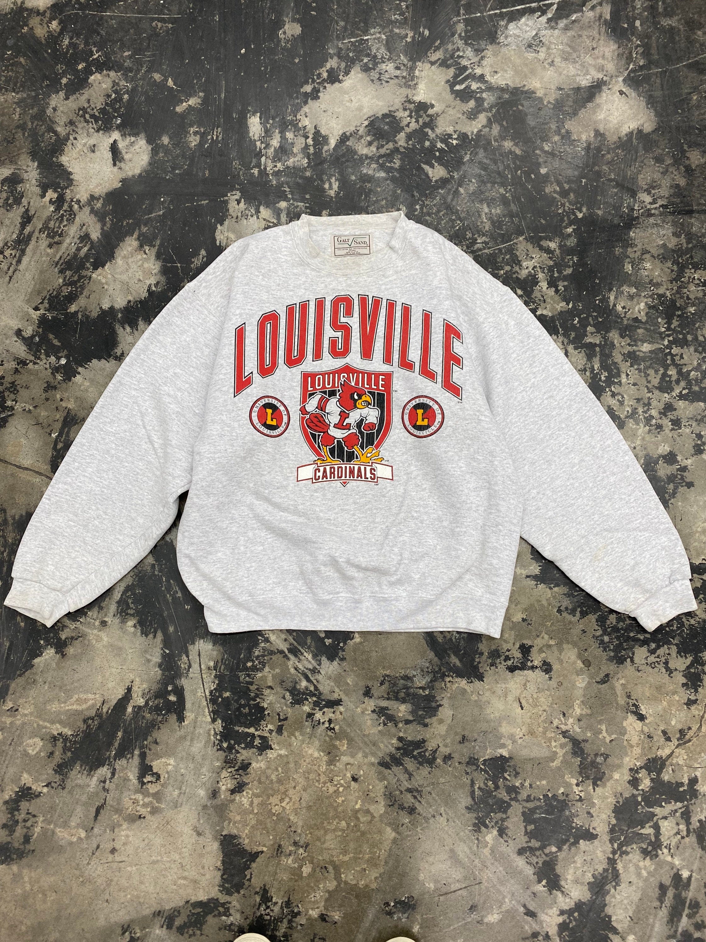 Vintage University of Louisville Sweatshirt - 3XL