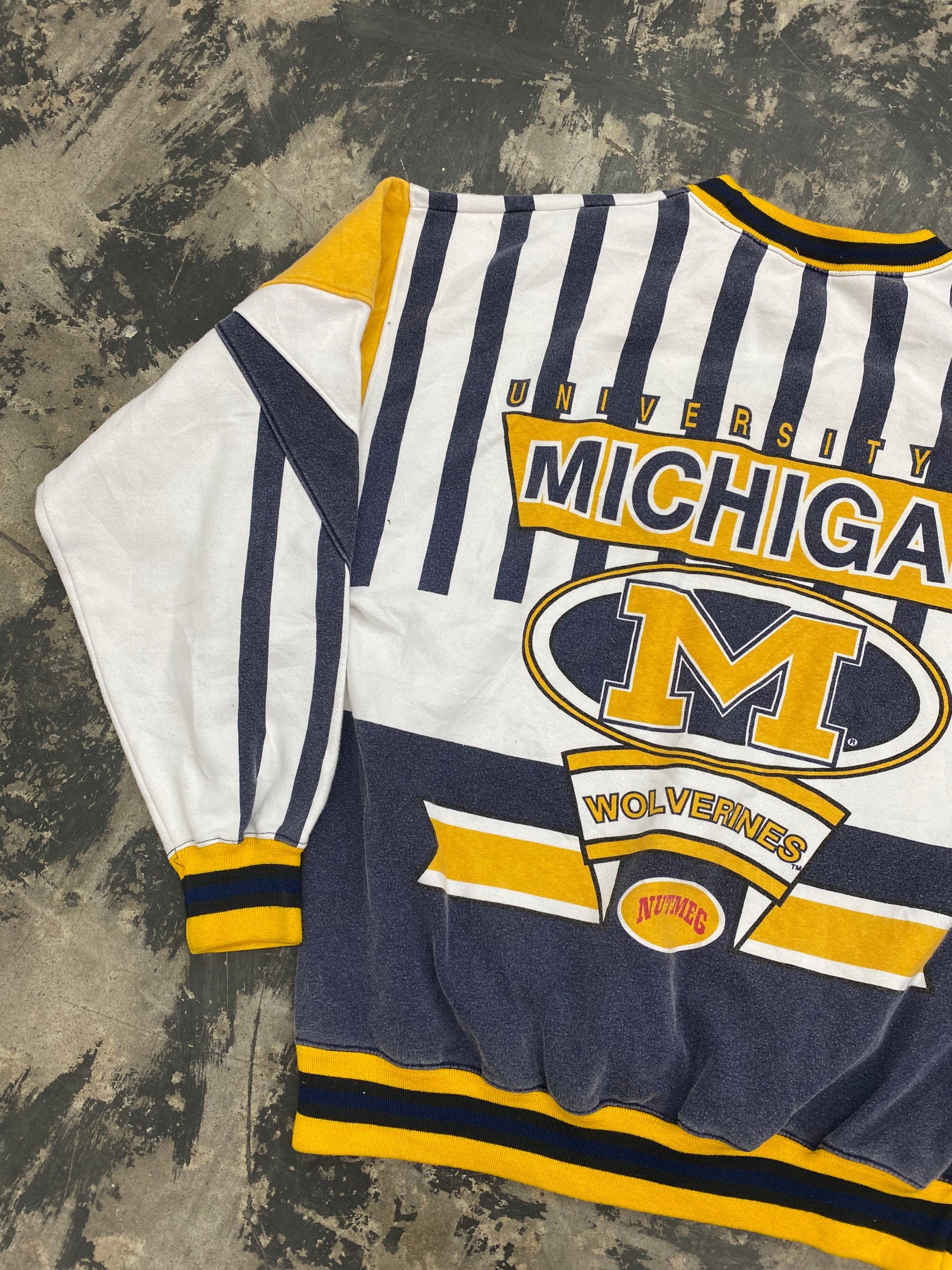 Vintage michigan wolverines online sweatshirt