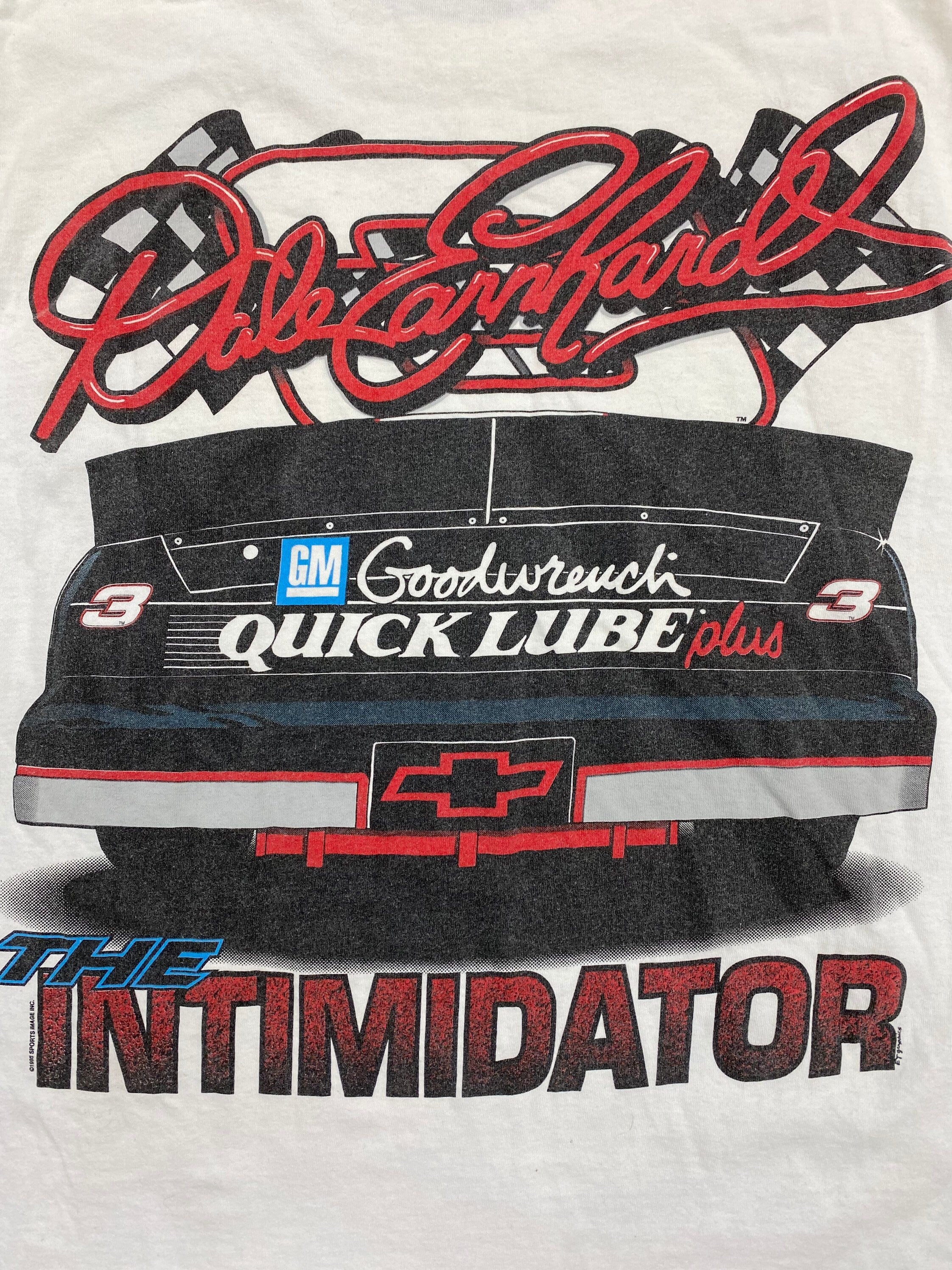 Vintage 1995 Dale Earnhardt The Intimidator T-Shirt Size XL