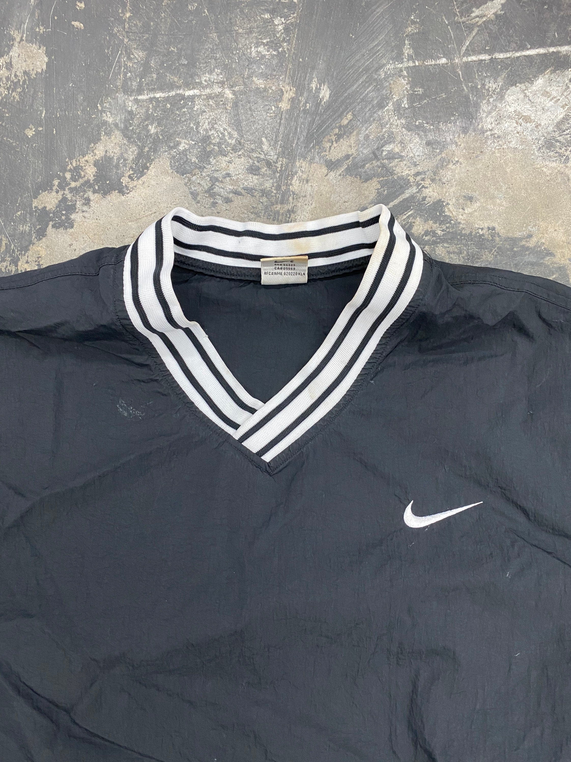 Nike v neck pullover windbreaker sale