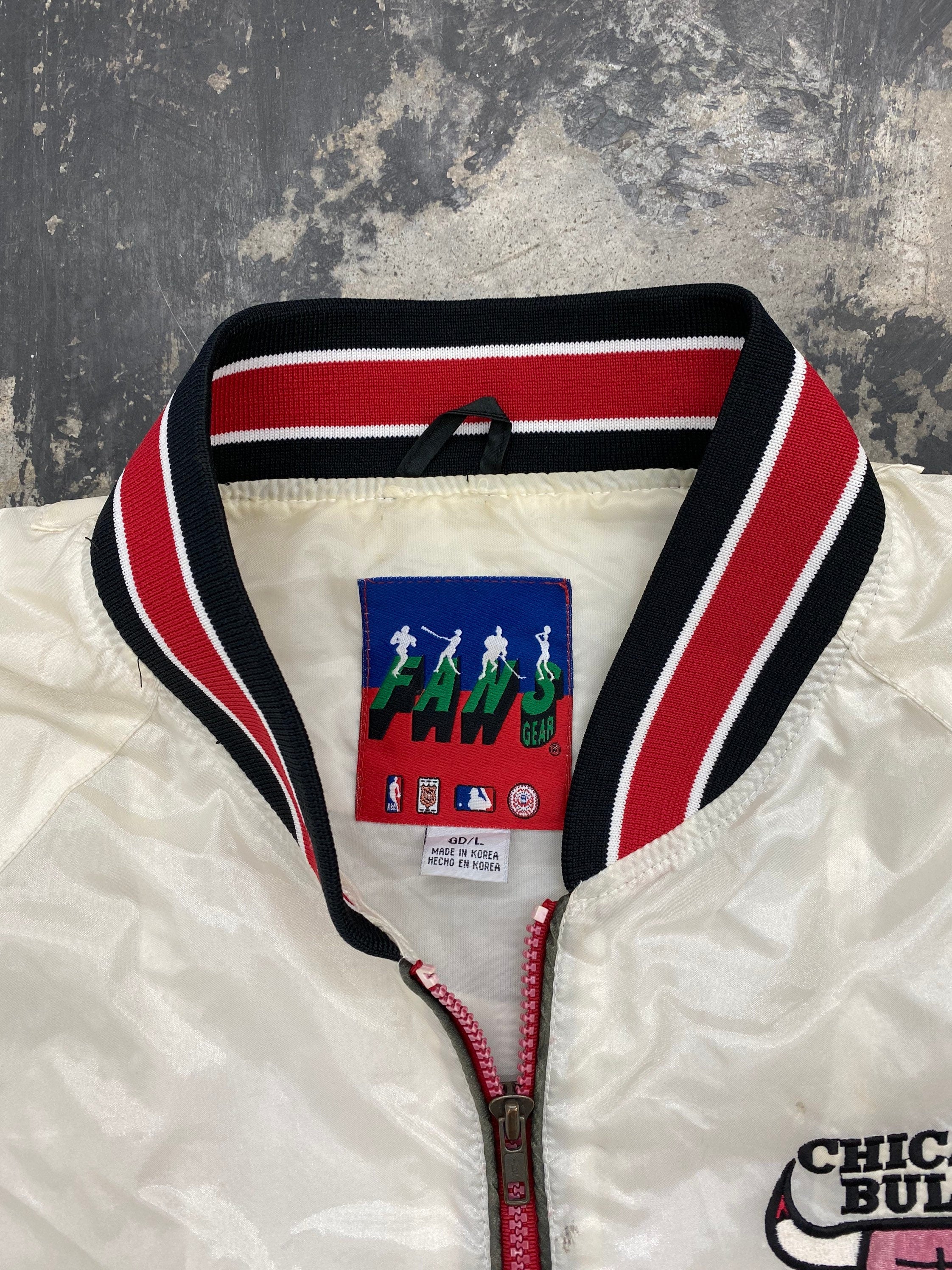 90's Chicago Bulls Padded Jacket - Large – The Vintage Store