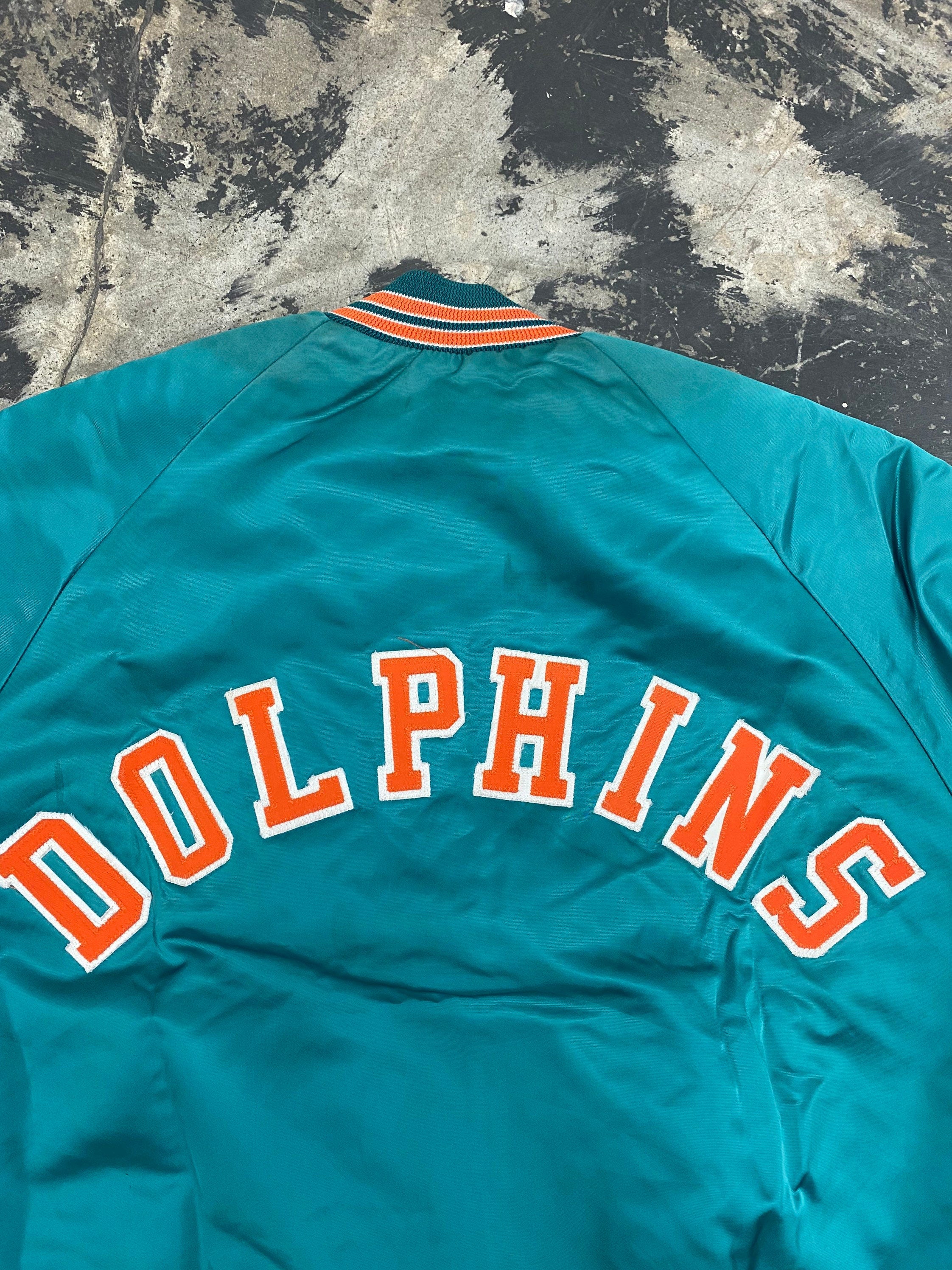 Vintage 90s Miami Dolphins Starter Jacket Size Medium