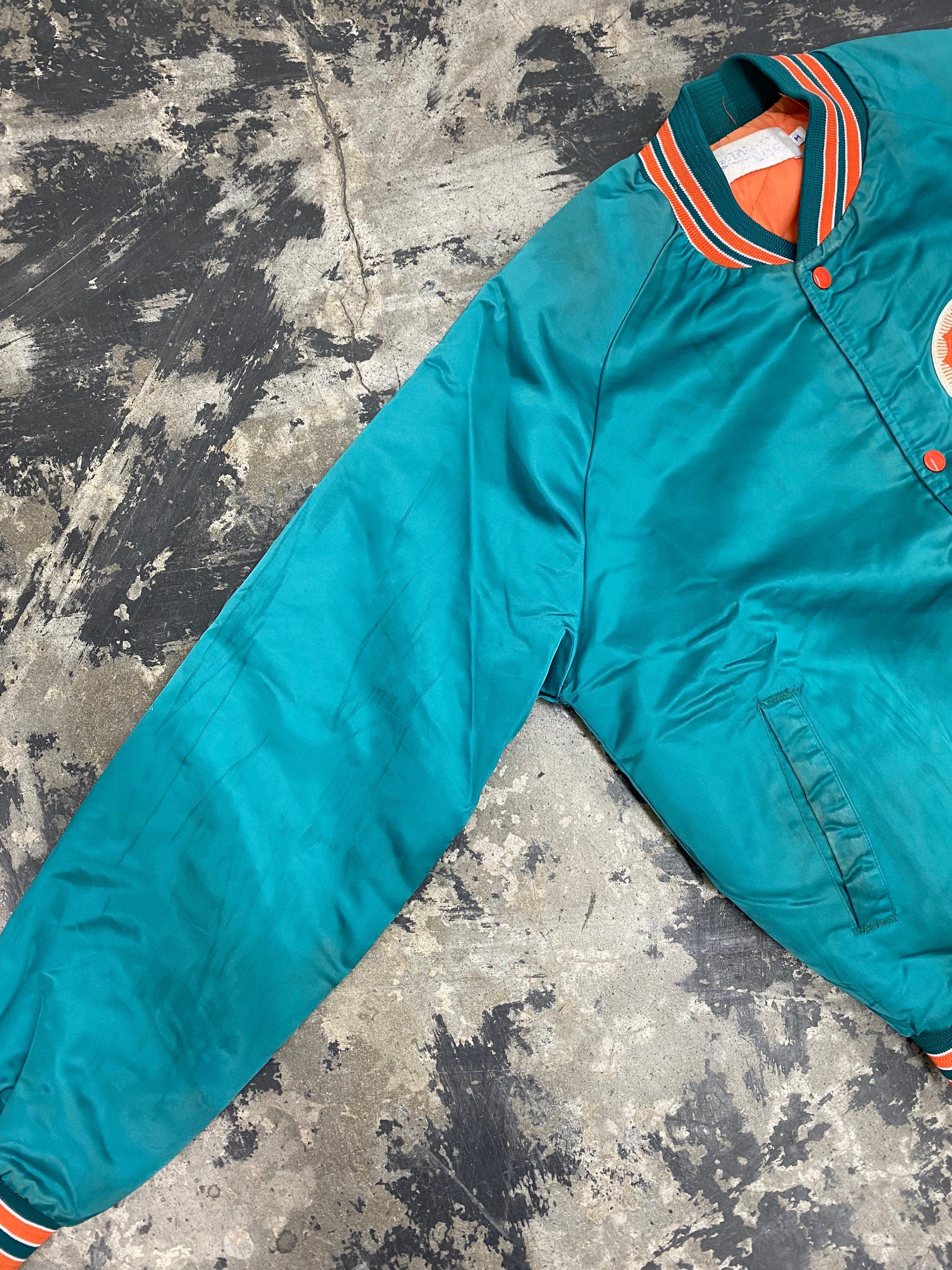 Vintage 90s Miami Dolphins Starter Jacket Size Medium