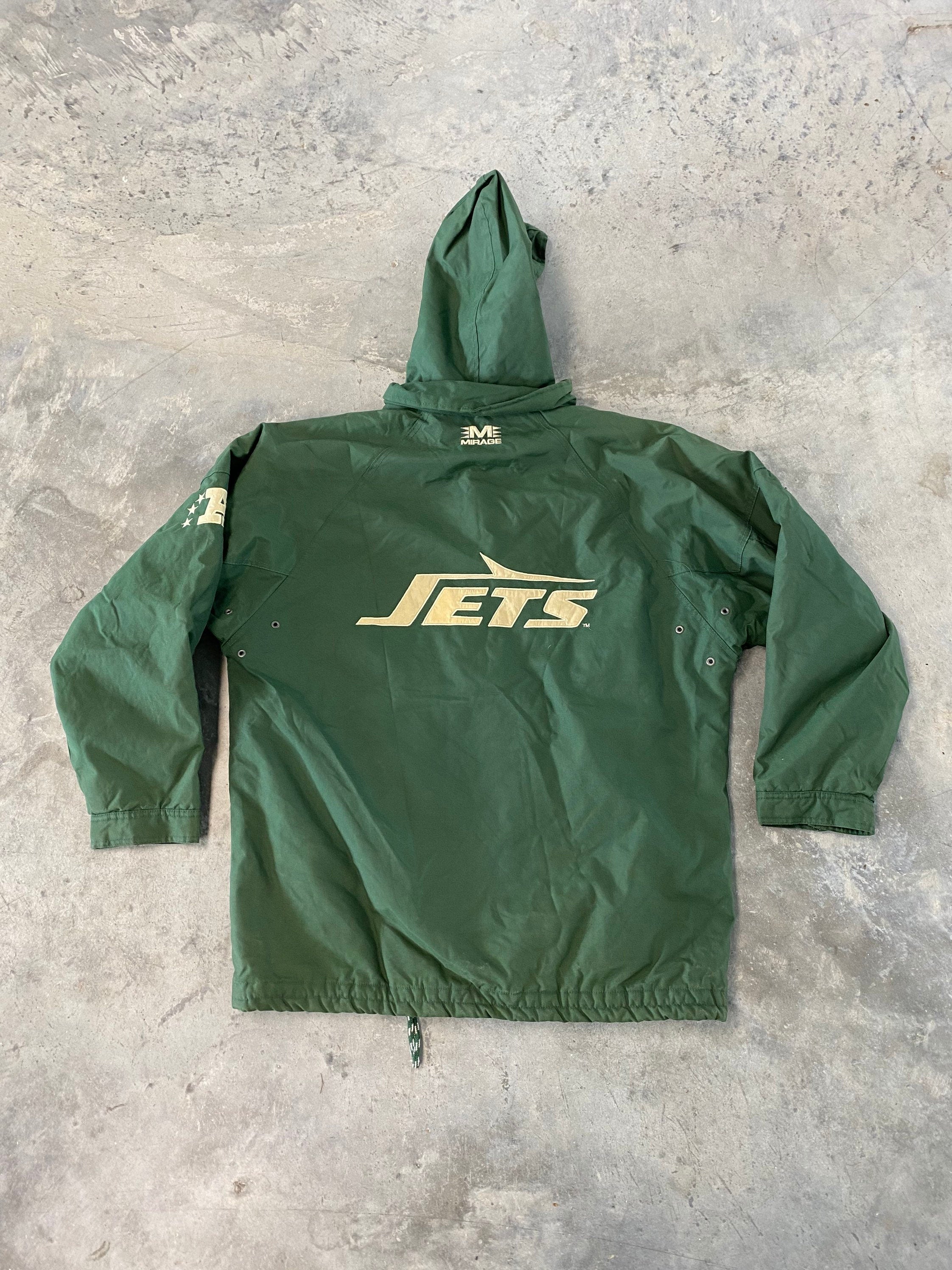 Vintage 90s New York Jets Mirage Jacket Size 2XL