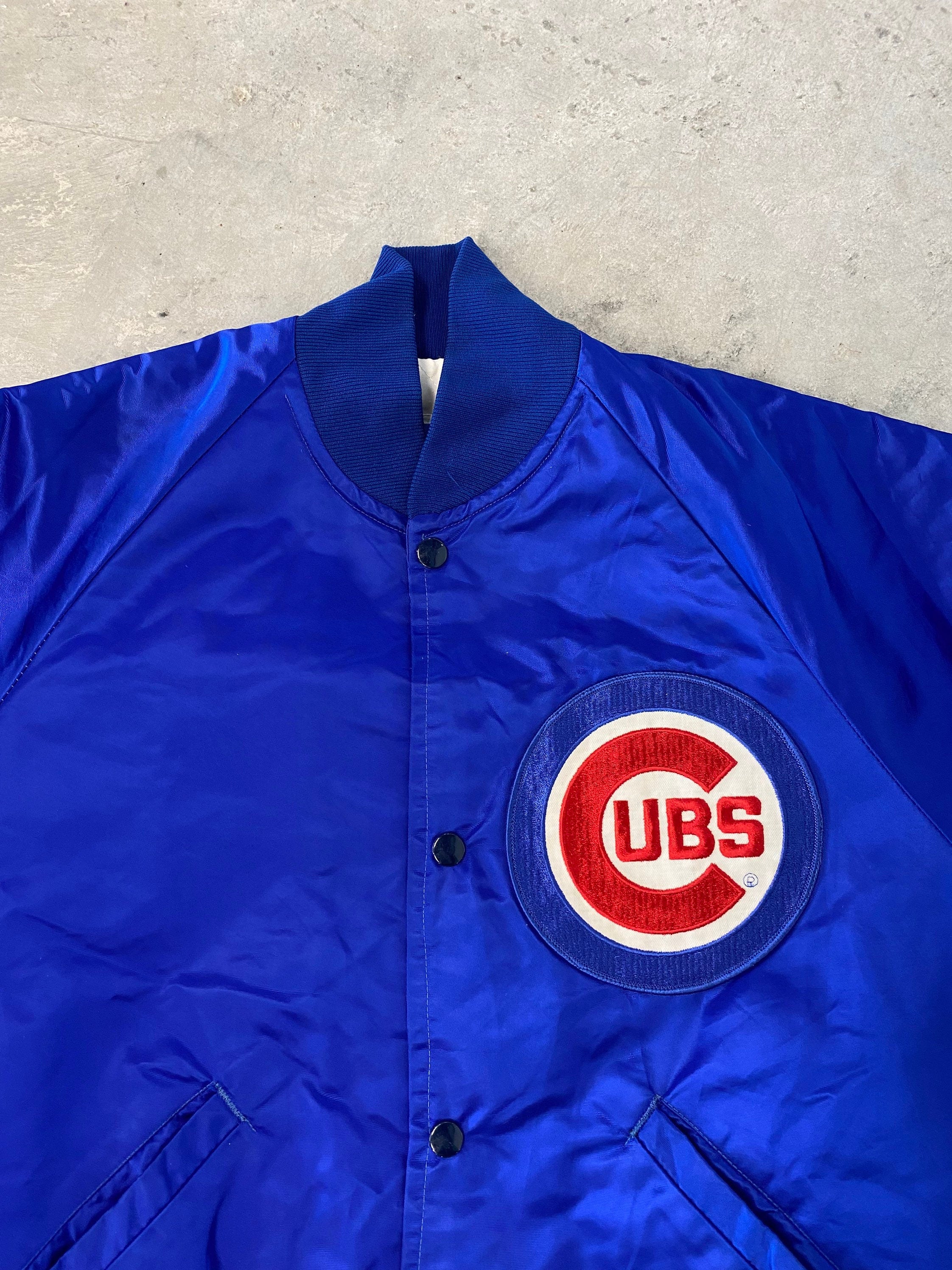 Vintage 90s outlet Chicago Cubs Starter Jacket