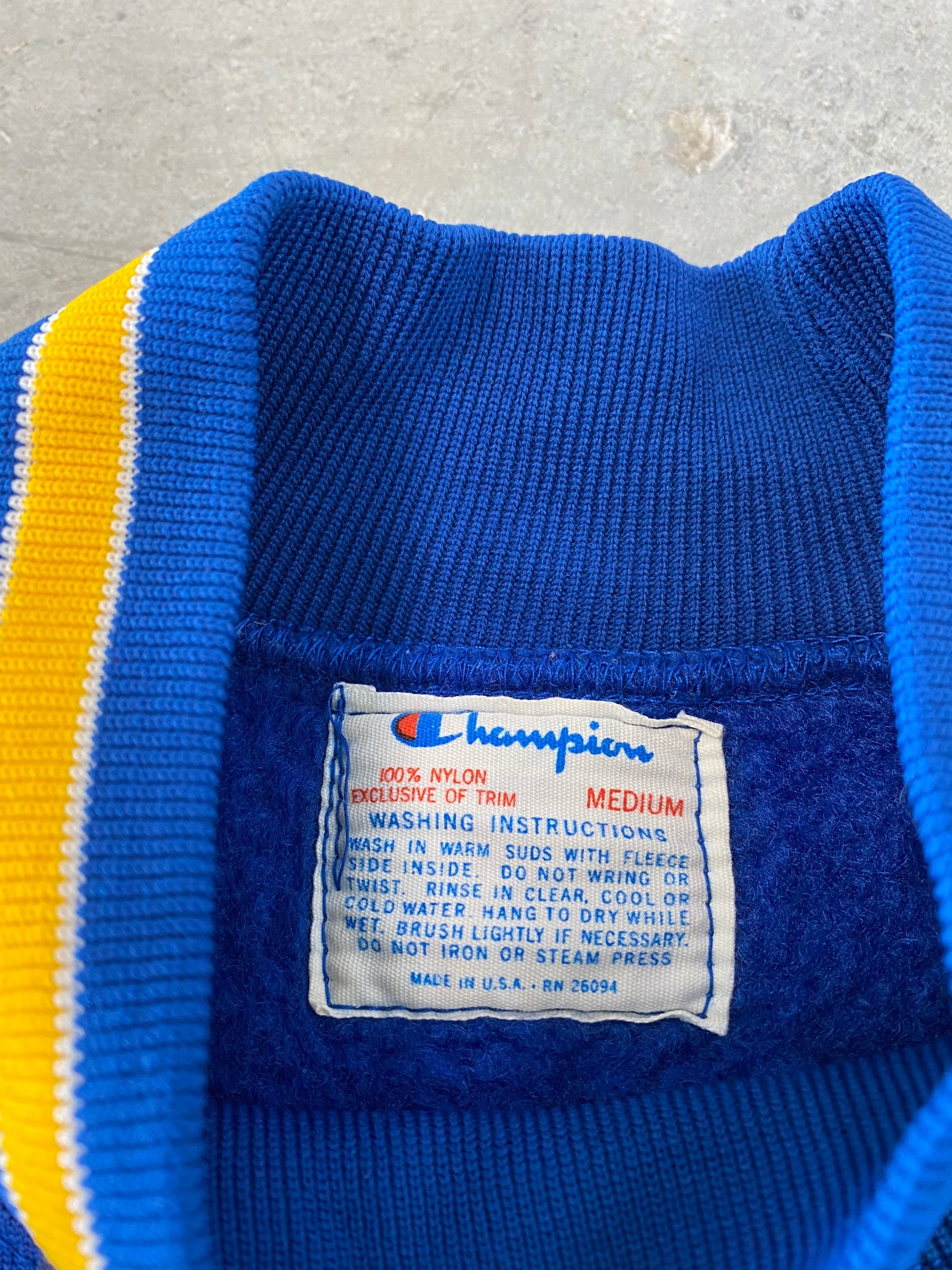 Vintage 80s Champion Notre Dame Sweatshirt Size Medium