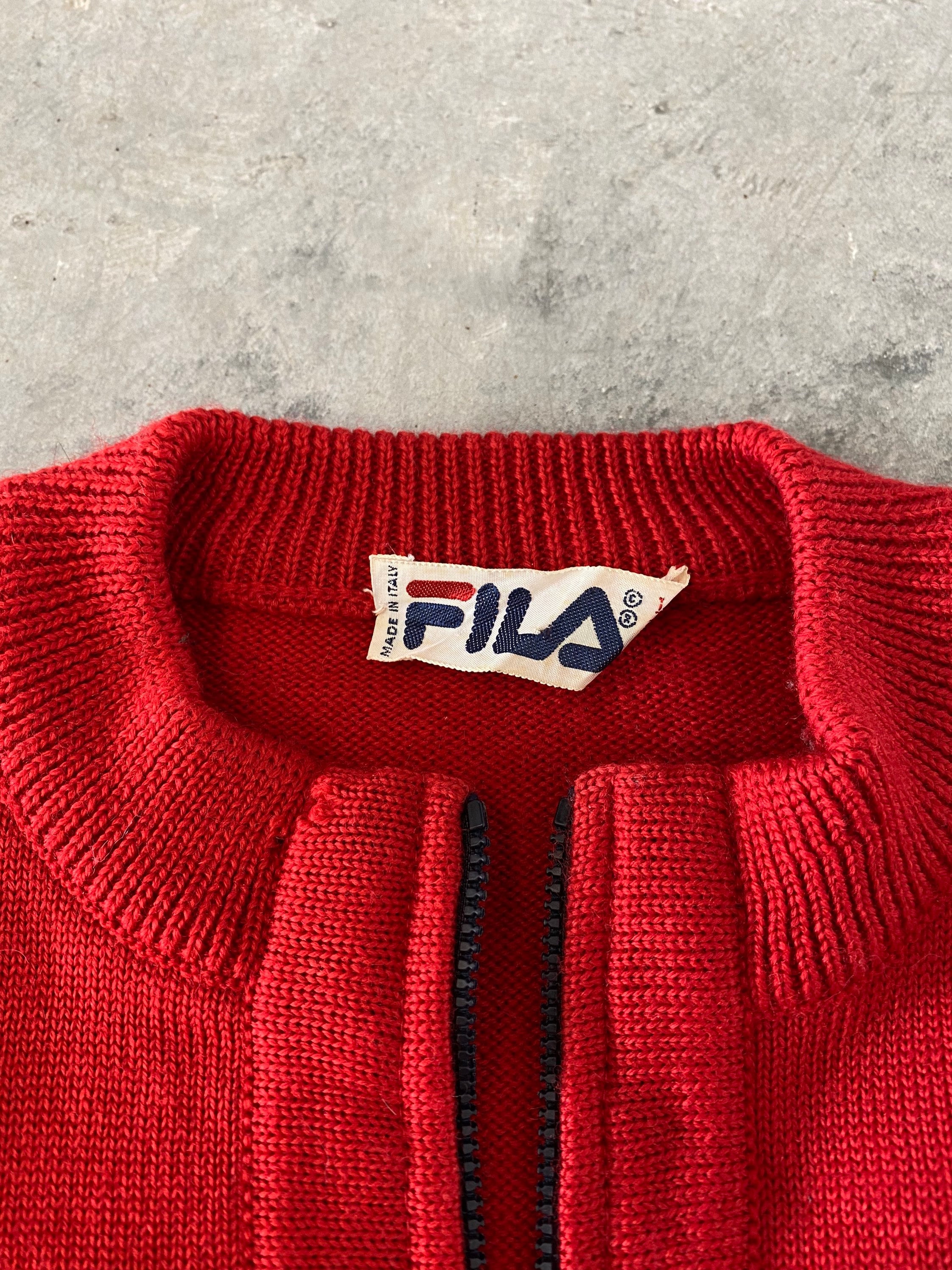 Vintage Fila Zipper sweatshirt LL hotsell Size