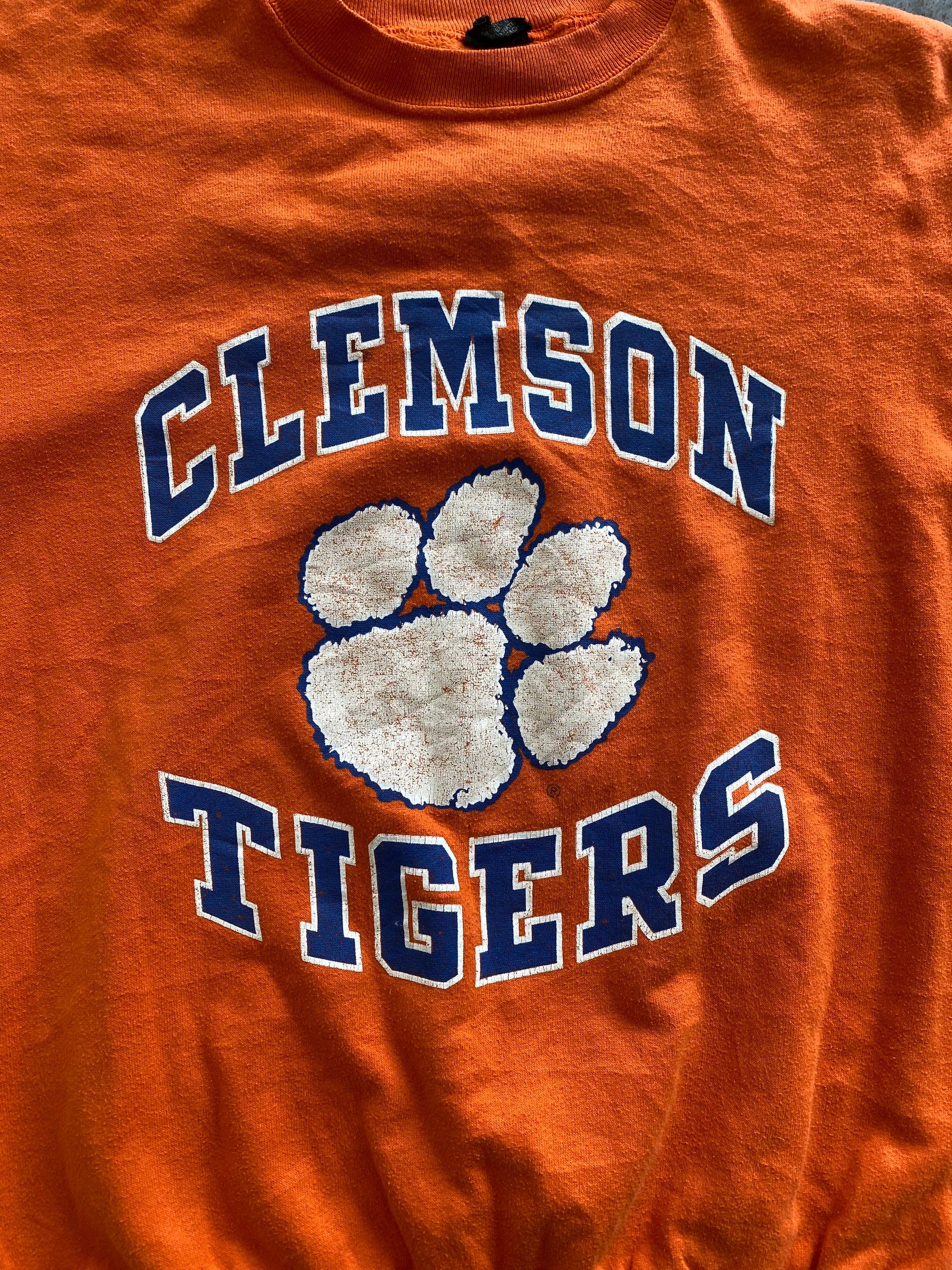 Clemson sweatshirt online vintage