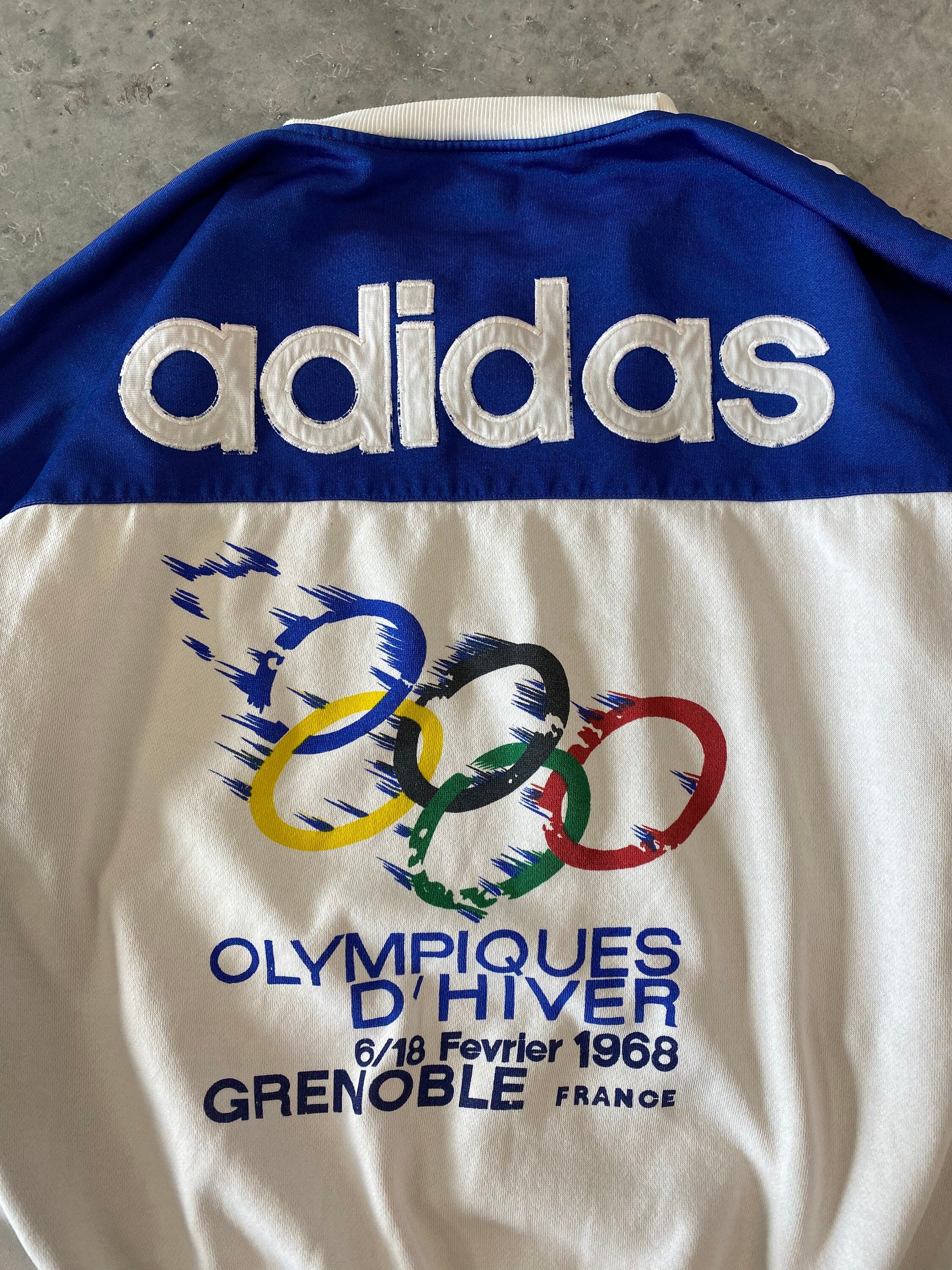 Vintage 1972 Adidas Winter Olympics Sweatshirt Size XL